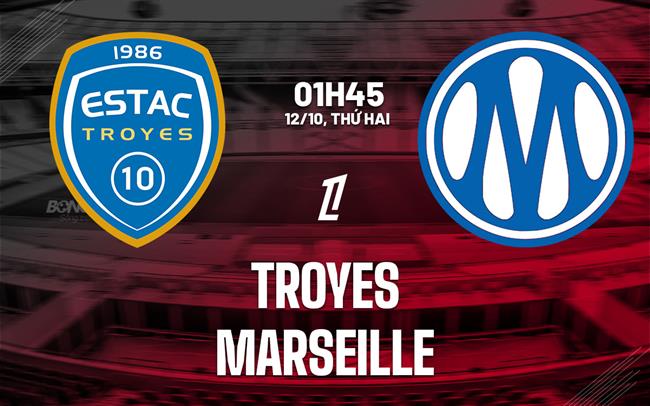 Nhận định Troyes vs Marseille (1h45 ngày 12/10): Khó cho chủ nhà