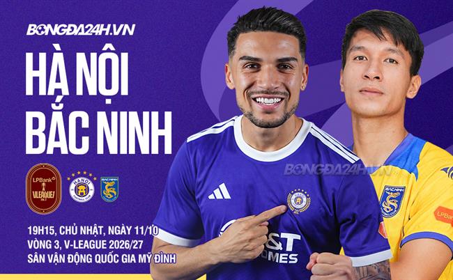 Nhận định Hà Nội vs Bắc Ninh (19h15 ngày 11/10): Mệnh lệnh phải thắng