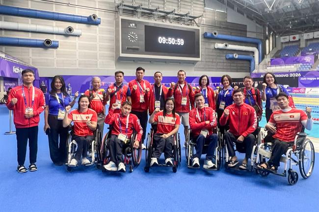 21 VĐV Việt Nam sẵn sàng tranh tài tại Asian Para Games 5