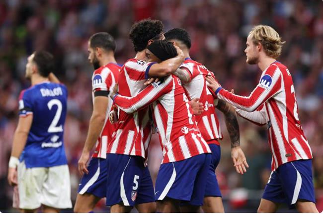 Atletico Madrid thiết lập cột mốc mới sau trận thắng MU