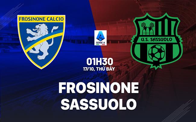 Nhận định Frosinone vs Sassuolo (1h45 ngày 17/10): Chờ mưa bàn thắng