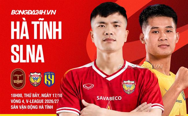 Nhận định Hà Tĩnh vs SLNA (18h00 ngày 17/10): Derby Nghệ Tĩnh nóng bỏng