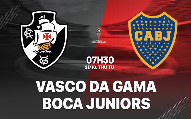 Nhận định Vasco da Gama vs Boca Juniors 7h30 ngày 22/10 (Copa Sudamericana 2026)