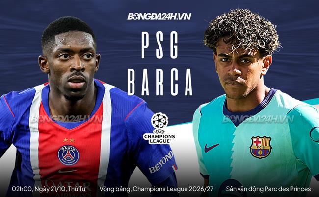 Nhận định PSG vs Barca (2h00 ngày 21/10): Dễ có mưa bàn thắng