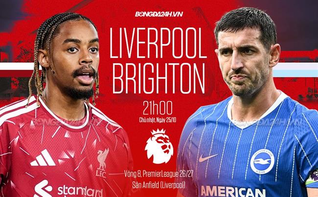 Nhận định Liverpool vs Brighton (21h00 ngày 25/10): Giăng bẫy "Mòng biển"