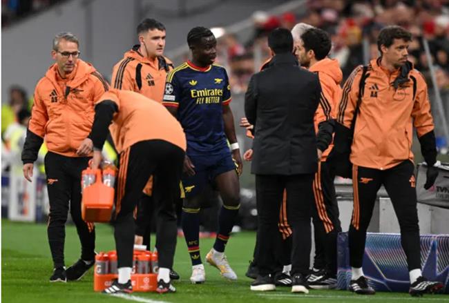 Mikel Arteta cập nhật tình hình chấn thương của Bukayo Saka