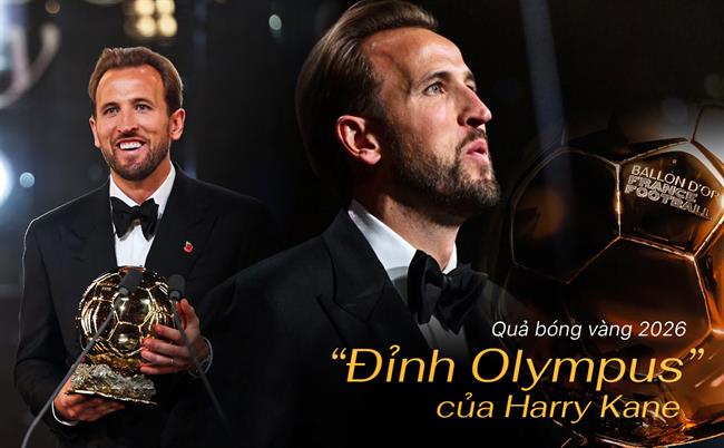 Quả bóng vàng 2026: Đỉnh Olympus của Harry Kane