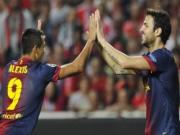 Fabregas cùng Mascherano lớn tiếng thách thức Real Madrid trước thềm El Clasico