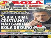 Jose Mourinho: “Nếu Ronaldo không giành QBV thì đó là một tội ác”