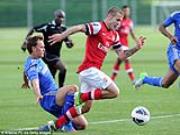 HLV U-21 Anh muốn "phá ngọc quý" của Arsenal