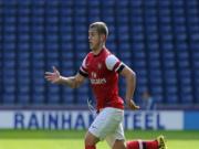 Màn tái xuất của Jack Wilshere trong màu áo Arsenal
