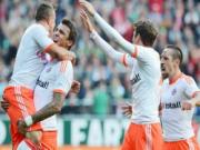 Bundesliga đêm thứ Bảy: Bayern tiếp tục bay cao