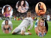 Ronaldo bị ghen tức vì....  đào hoa