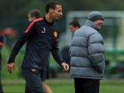 “Máy sấy tóc” Ferguson khởi động, Ferdinand nghỉ trận Braga