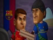 Cùng thư giãn với clip hoạt hình vui nhộn về El Clasico