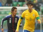 Kaka và Neymar tỏa sáng, Brazil hạ Nhật Bản 4-0