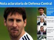 Trang báo ám chỉ Messi dùng doping lên tiếng xin lỗi