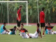 Ngày tập thứ 2 ĐTVN tại Nha Trang: “Vượt ngưỡng giới hạn là bạn thành công”