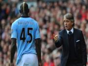 Balotelli quan hệ "như vợ chồng" với Roberto Mancini
