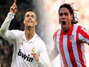 Hướng tới derby Madrid: Falcao "nổ" không kém Ronaldo