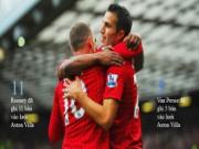 Man Utd: Van Persie hưởng duyên từ Wayne Rooney