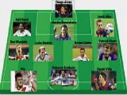 Đội hình tiêu biểu vòng 10 La Liga: Vắng cả Ronaldo - Messi - Falcao