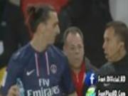 Trọng tài tranh .... nước uống với Ibrahimovic