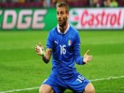 ĐT Italia triệu tập: Đấm Mauri, De Rossi bị loại khỏi Azzurri