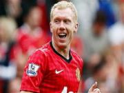 M.U nhận hung tin về Paul Scholes