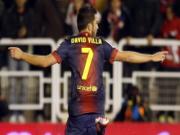 Hãy gọi David Villa là Ngài... đánh gót!