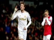 2h30 ngày 17/1, Arsenal - Swansea: Bắt buộc phải thắng