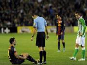 Fabregas ngồi ngoài 1 tháng vì chấn thương