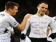 Berbatov & những ngôi sao dùng áo đấu truyền tải "thông điệp"