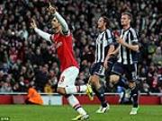 Mikel Arteta lập cú đúp từ chấm 11m, Arsenal dễ dàng hạ gục hiện tượng West Brom