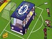 Biếm họa: Messi và đồng đội bất lực trước "xebus hai tầng" của Chelsea