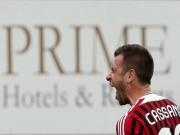 Milan đại thắng Siena: Giá Cassano trở lại sớm hơn!