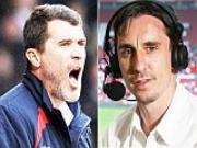 Roy Keane dè bỉu "bạn cũ" Gary Neville: BLV mà đòi làm HLV