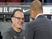 Pep gặp lại “người thầy” Bielsa: Bác học bóng đá & học trò của chiến thắng