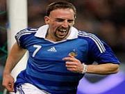 Franck Ribery vui mừng khi hết "tịt ngòi" ở ĐT Pháp
