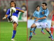 Xavi vs Pirlo: Sự va chạm tri thức