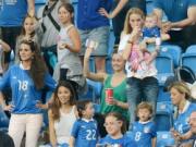 EURO từ khán đài: Sung nhất WAGs Ý, nhì WAGs Đức...