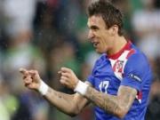 Mandzukic đi vào lịch sử EURO với tư cách chủ nhân bàn thắng thứ 500
