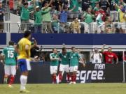 Dứt điểm tồi, Brazil phiên bản Olympics gục ngã dưới tay Mexico