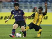 Arsenal thắng hú vía trên đất Malaysia
