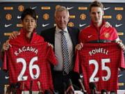 Man Utd chính thức giới thiệu Kagawa và Powell