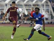 Aguero tỏa sáng, Man City nhấn chìm ĐT Malaysia