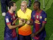 Abidal vô địch ở khoản... cãi chày cãi cối