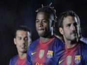 Vừa gia nhập Barca, Alex Song mau chóng làm “nóng mặt” đội bóng cũ