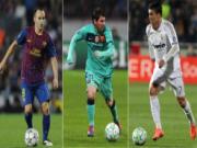 Danh sách “Cầu thủ xuất sắc nhất châu Âu mùa 2011/12”: Iniesta thế chỗ Xavi