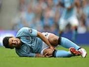 Giữa tháng 9, Aguero mới có thể trở lại